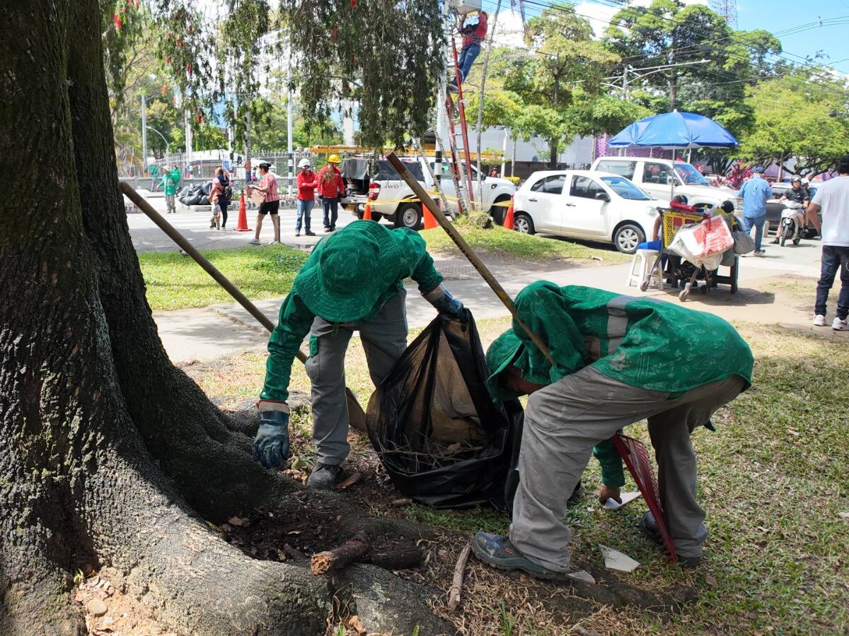 Durante la Feria de las Flores se proyectan 34 jornadas de limpieza en Medellín