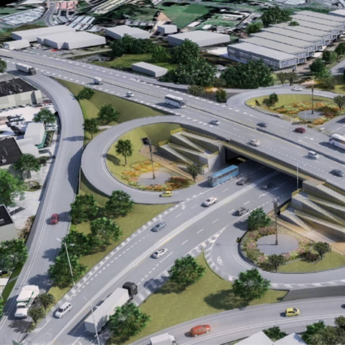 Iniciaron las obras para mejorar la movilidad al aeropuerto José María Córdova