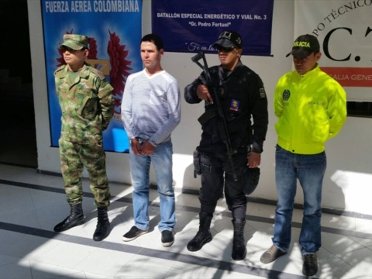 Capturado ‘Willington’ por secuestros en el sur del Cesar