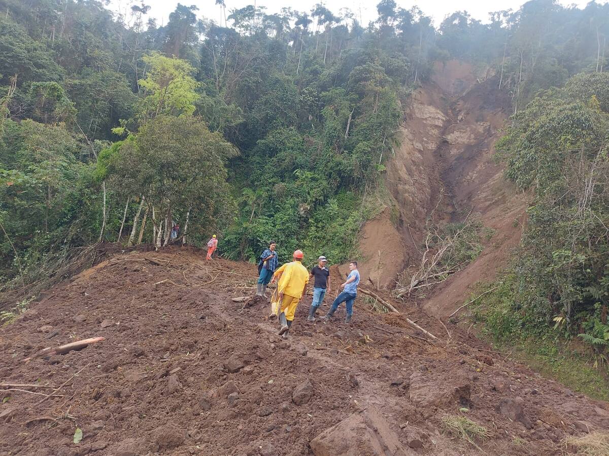 Identifican víctima en derrumbe que sepultó dos viviendas en Puerto Boyacá