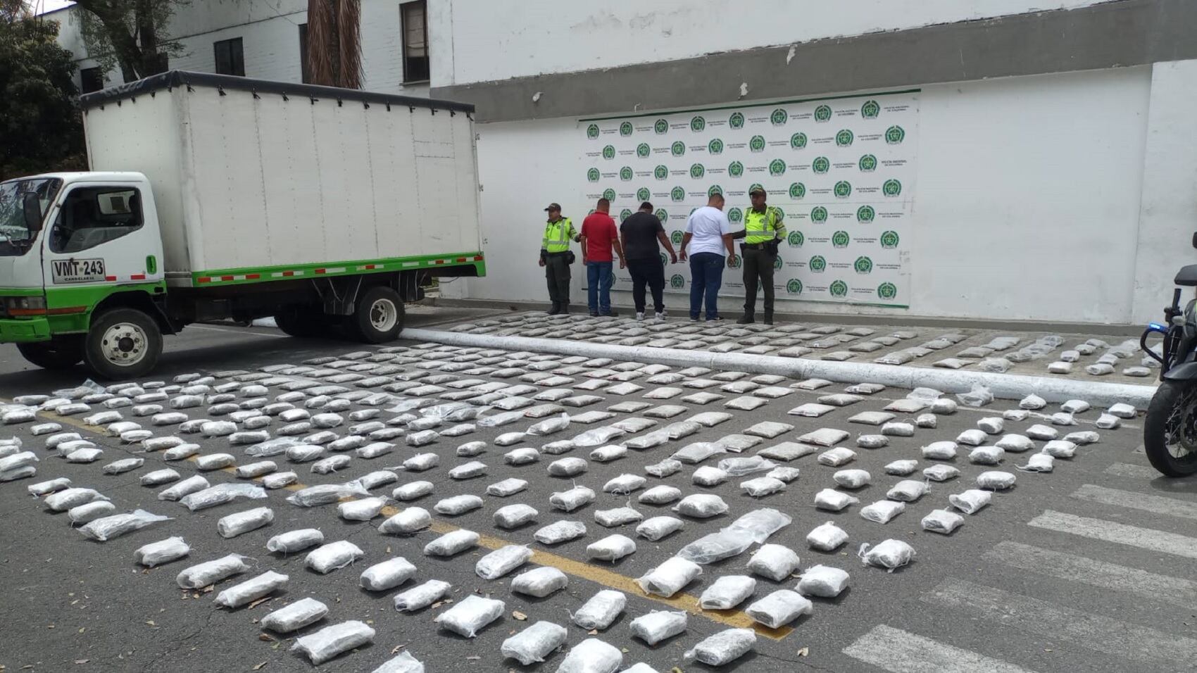 Incautación de marihuana en Ibagué