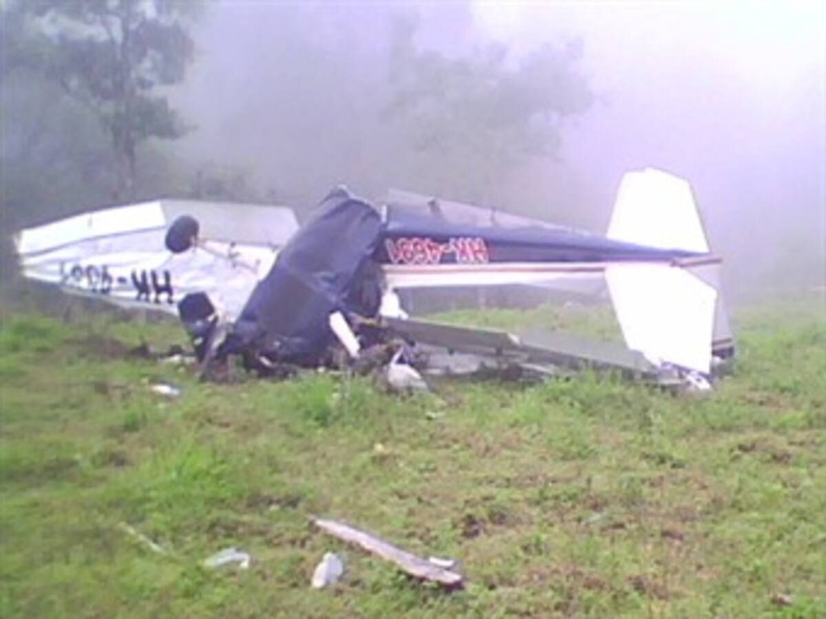 Cuatro personas murieron al estrellarse una avioneta en Santander