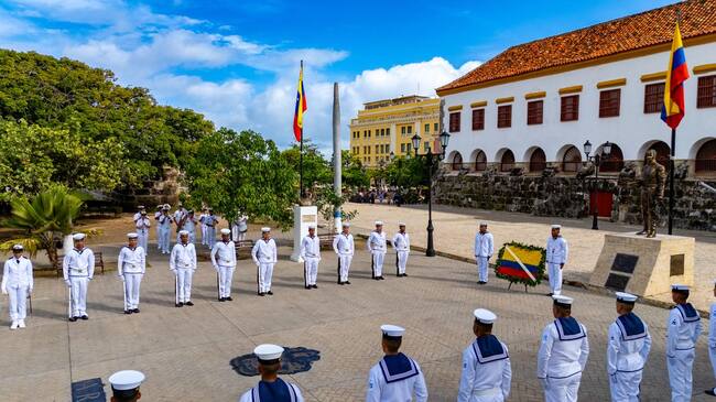 Armada de colombia conmemora la gesta de La Noche de San Juan