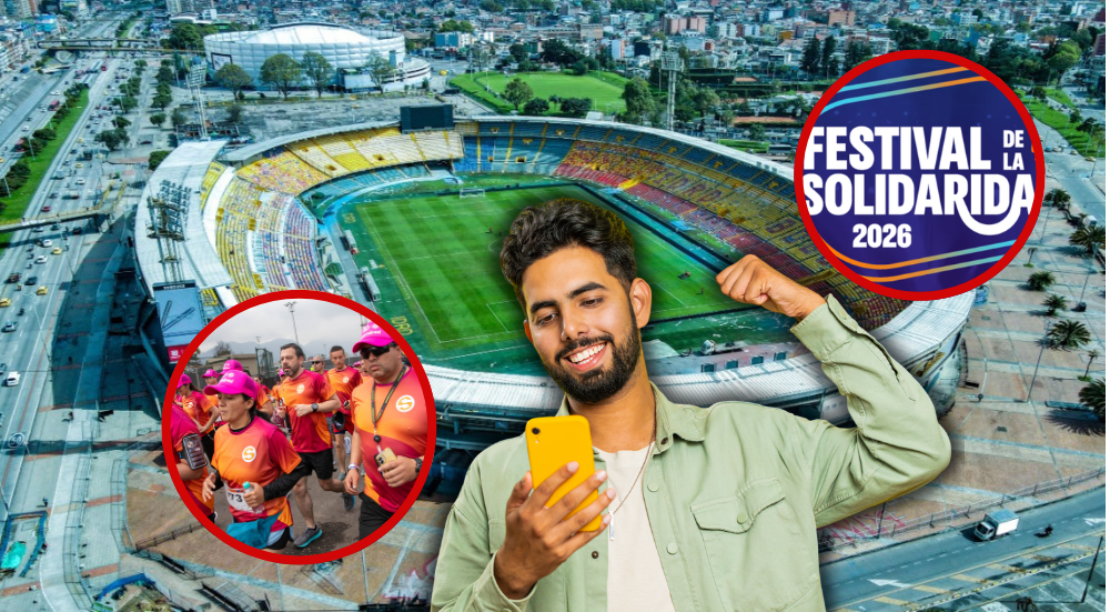 Los eventos tendrán como punto de encuentro y desarrollo al Estadio Nemesio Camacho El Campín. - Fotos Alcaldía de Bogotá, Solidaridadxcol y Getty Images