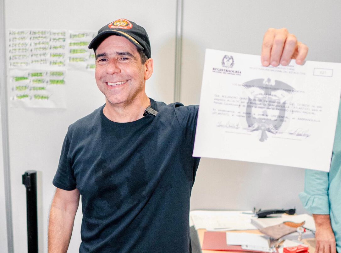 Alejandro Char, alcalde electo de Barranquilla./ Foto: Twitter de Alejandro Char