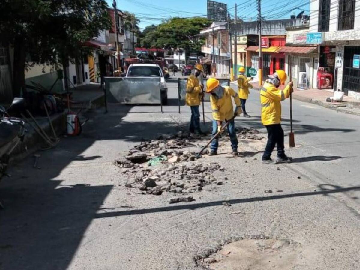 Inician trabajos de mantenimiento en las vías de Ibagué