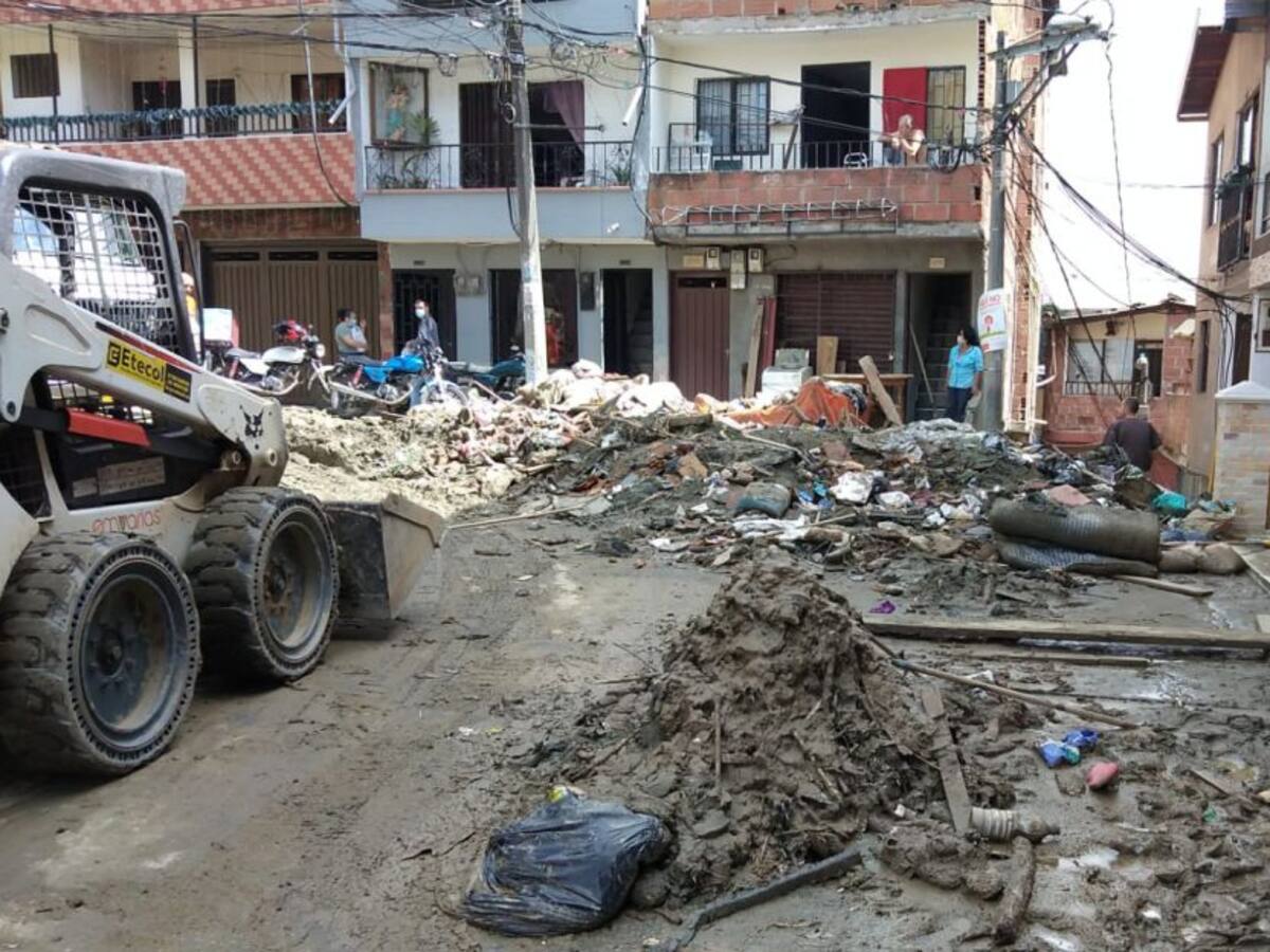 Bello declaró calamidad pública en zonas aledañas a la quebrada La Madera