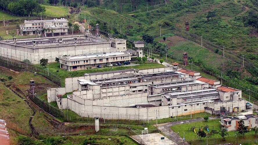La cárcel La Paz de Itagüí tiene uno de los patios más hacinados de Suramérica. Foto: Colprensa