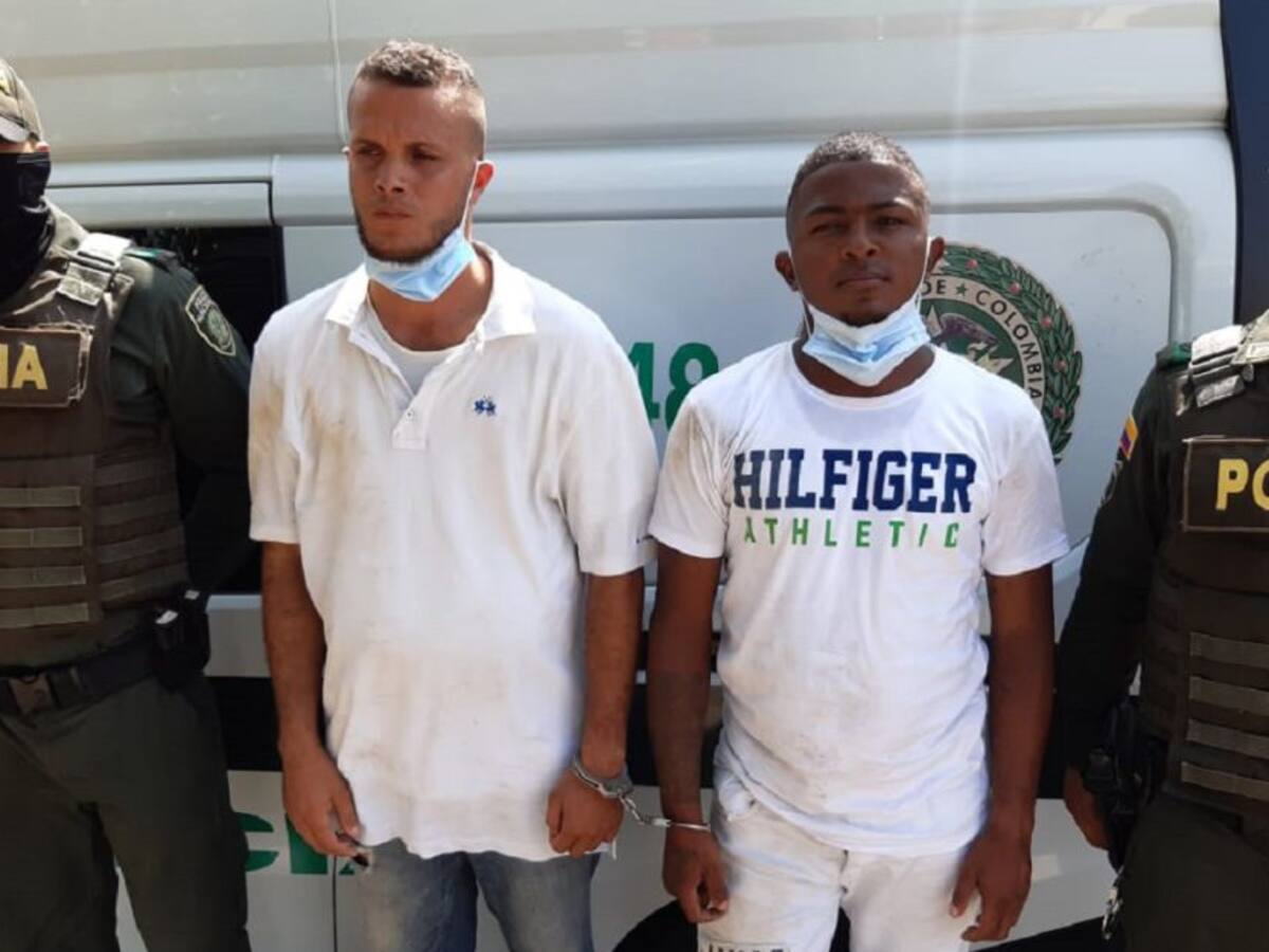 Cayeron ‘Duvansito’ y ‘El Caballo’ por robar en una buseta en Cartagena