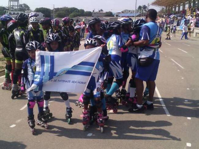 Patinadores de San Andrés, campeones sin pista
