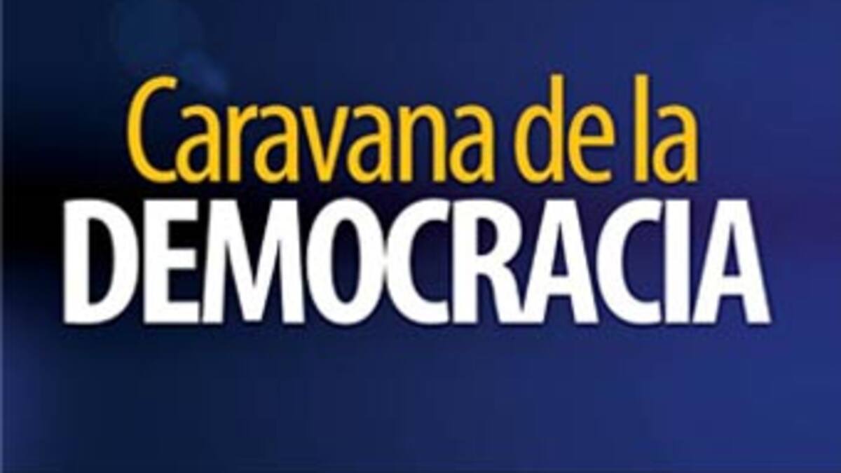 La Caravana de la Democracia está en Cartagena