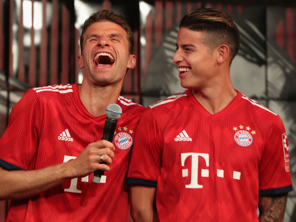 Thomas Müller tras la llegada de James a la MLS: “En Múnich siempre decía que se congelaba”