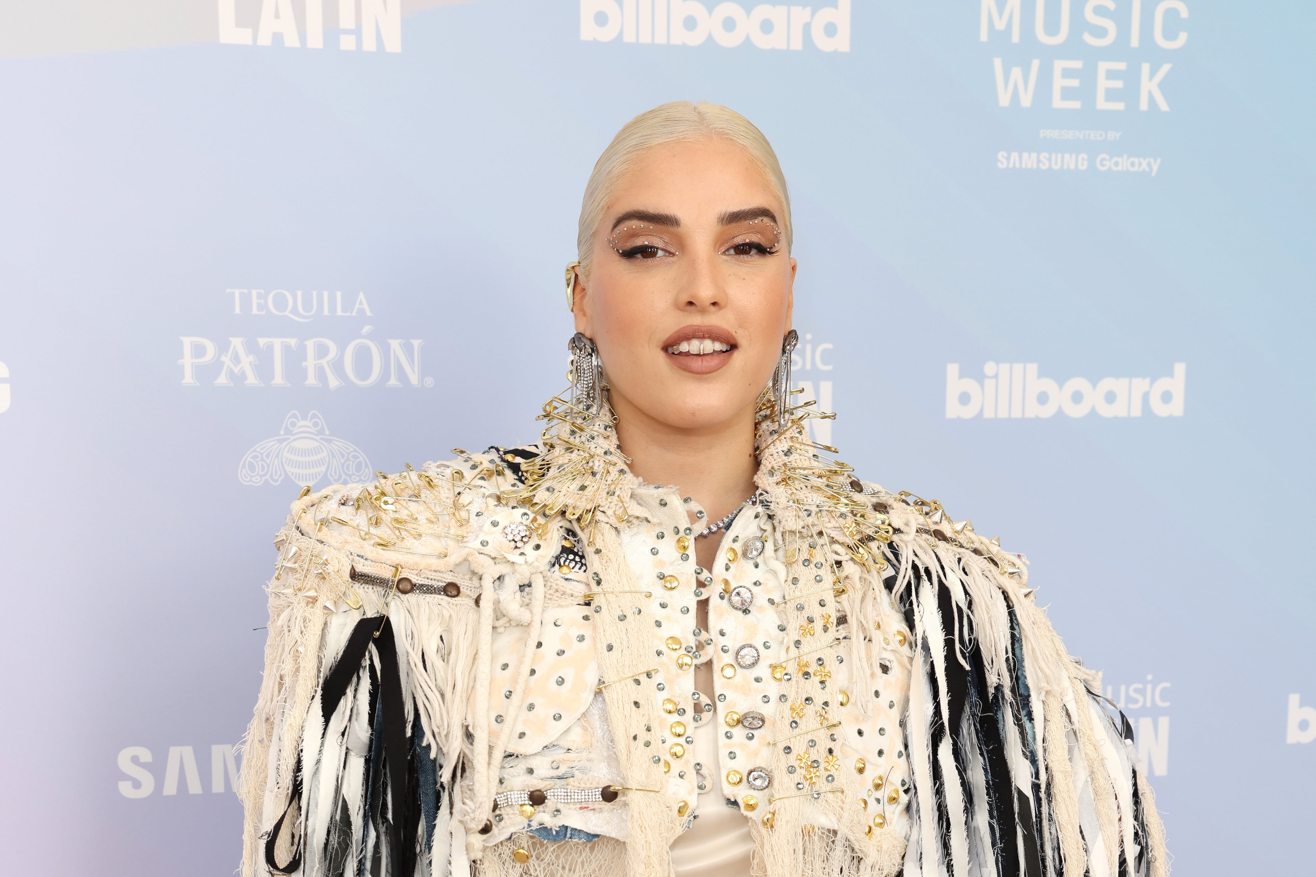 MIAMI, FLORIDA - SEPTEMBER 22: Elena Rose attends Billboard Latin Music Week 2021 on September 22, 2021 in Miami, Florida. (Photo by Alexander Tamargo/Getty Images for Billboard)