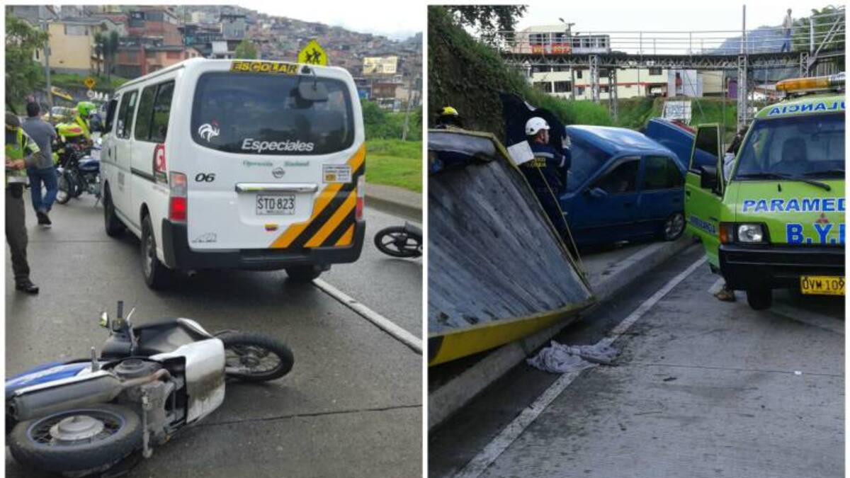Mañana accidentada en Manizales