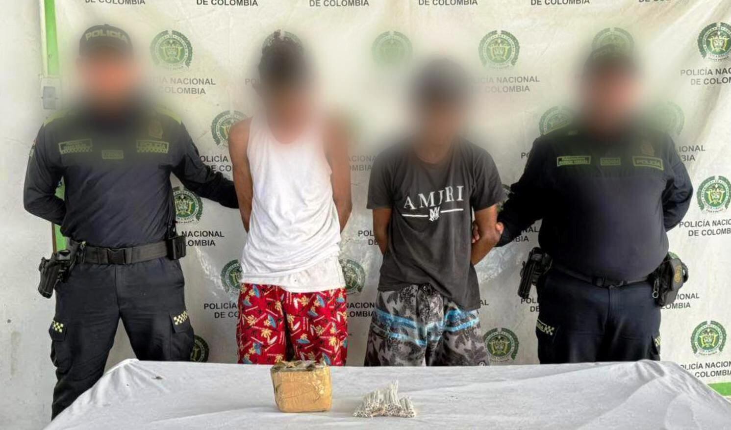 Alias Juancho y Pepe fueron capturados por la Policía en Barranco de Loba