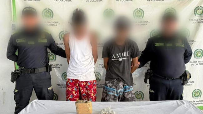 Alias Juancho y Pepe fueron capturados por la Policía en Barranco de Loba