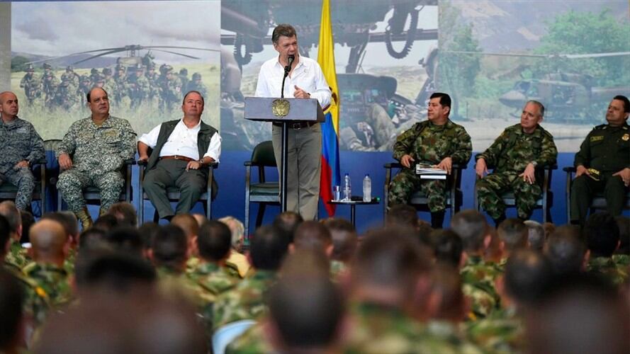 Juan Manuel Santos, presidente de la República de Colombia