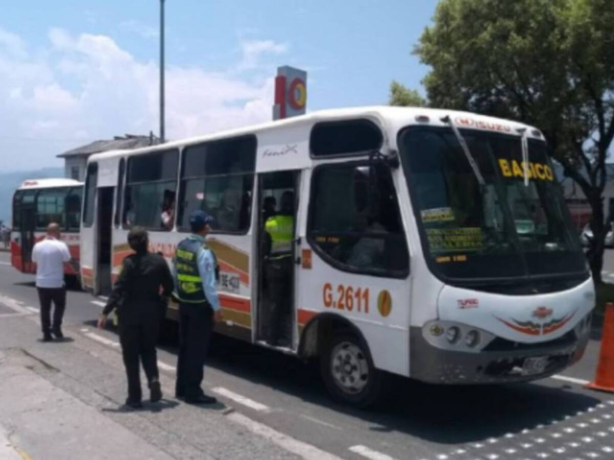 Usuarios de transporte público en Manizales inconformes con aumento de $150