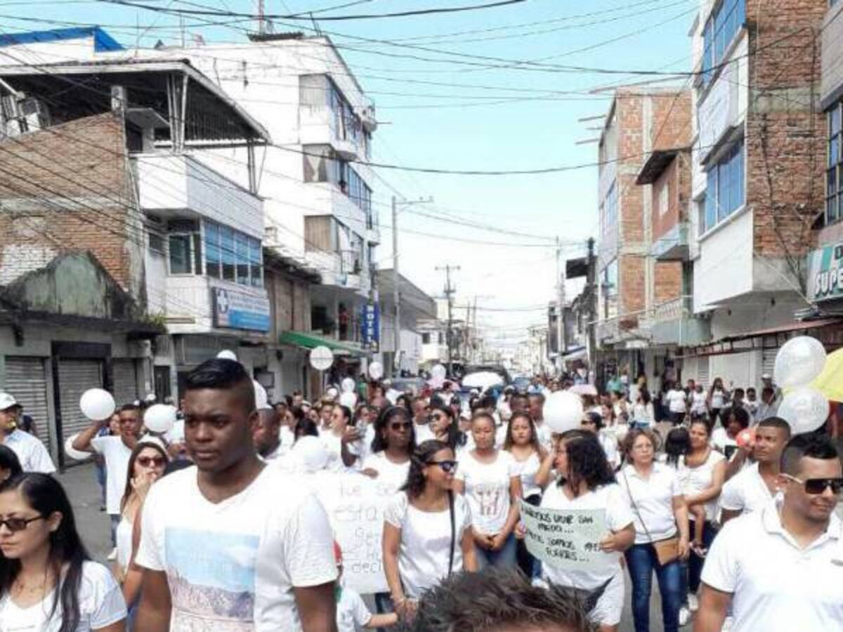 Tumaqueños marcharon contra la violencia