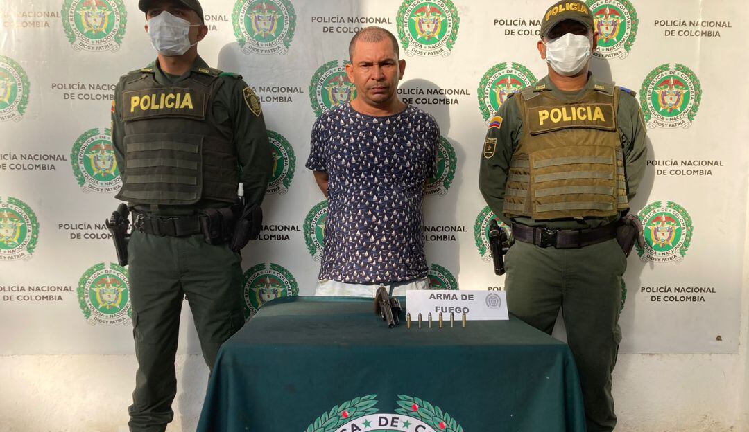 La captura se dio en flagrancia, luego de que la Policía frustrara un millonario robo