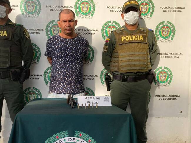 La captura se dio en flagrancia, luego de que la Policía frustrara un millonario robo