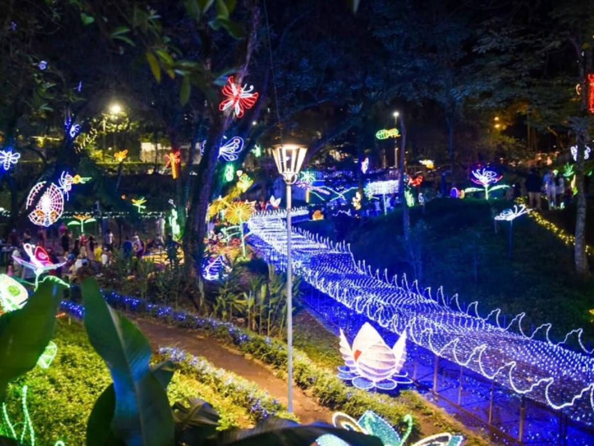 Así se vivió el encendido del alumbrado navideño en Ibagué