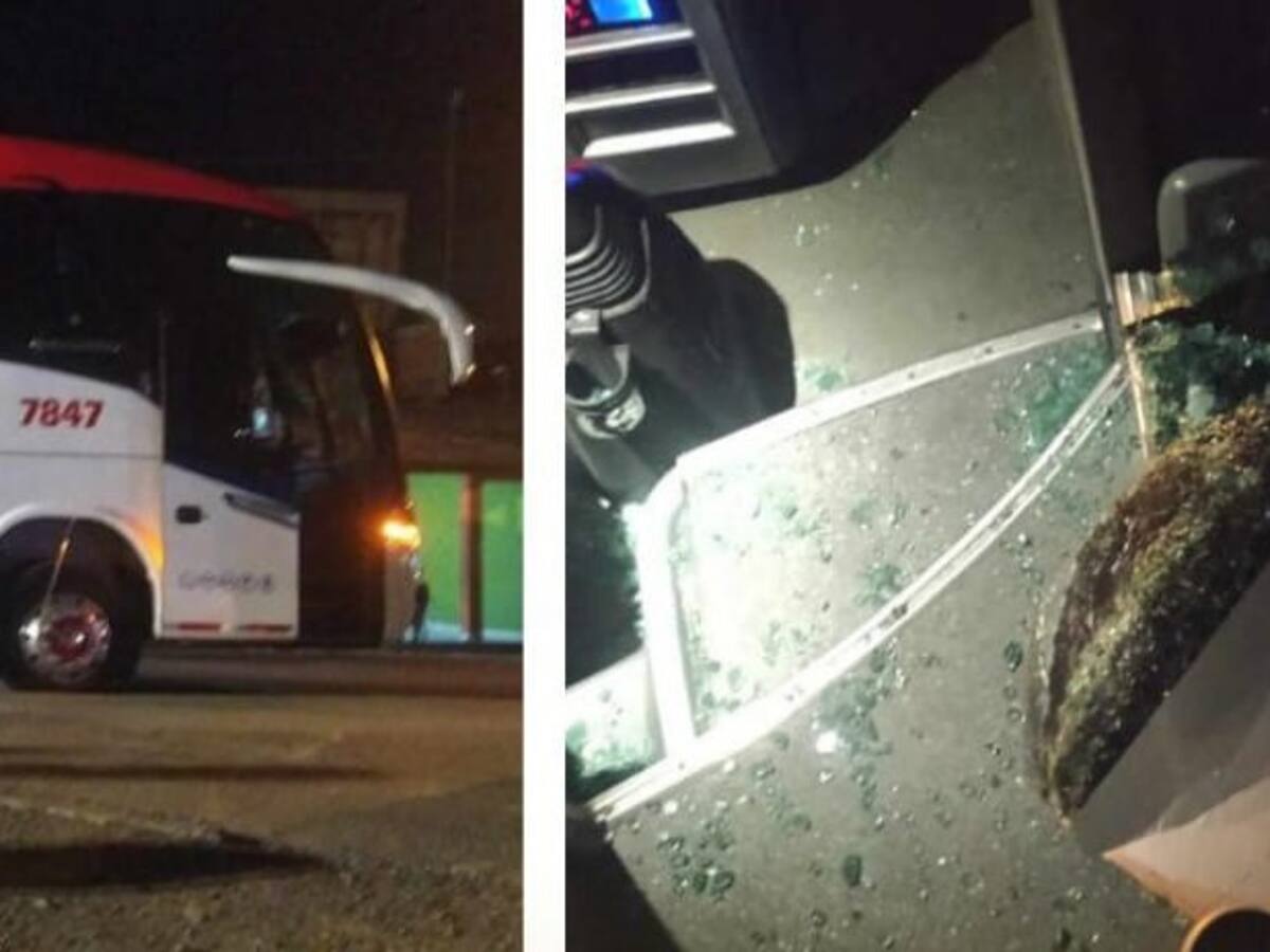 Pasajeros y conductor de bus de Brasilia llegaron ilesos a Montería tras un atentado