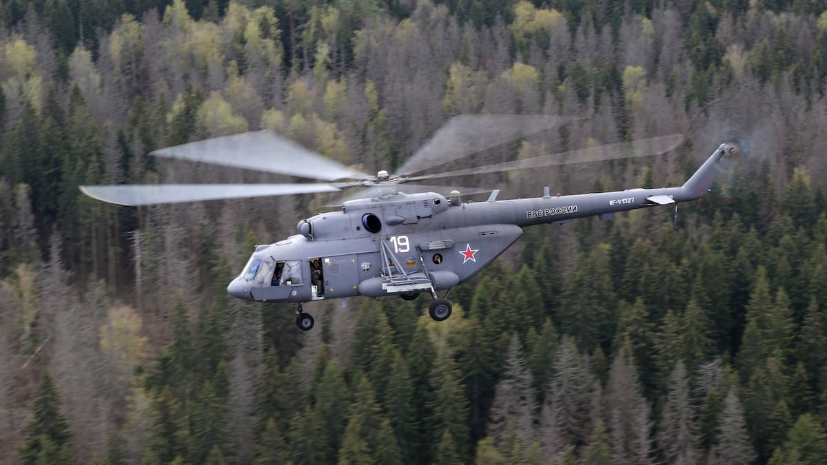 Helicóptero militar ruso Mi-8 realizó una incursión en el espacio aéreo polaco desde Kaliningrado