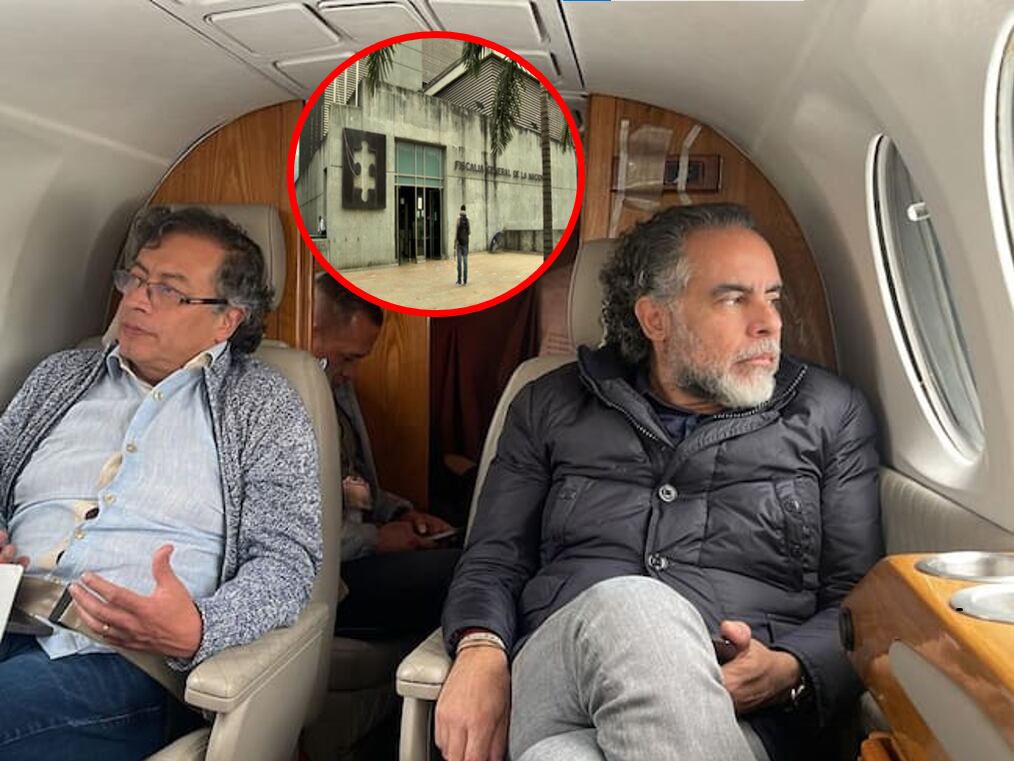 Presidente Gustavo Petro y Armando Benedetti: Foto: redes sociales.