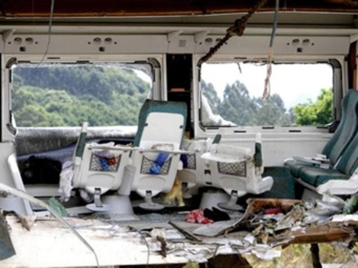 Primeras imágenes de los vagones del tren descarrillado en España son escalofriantes