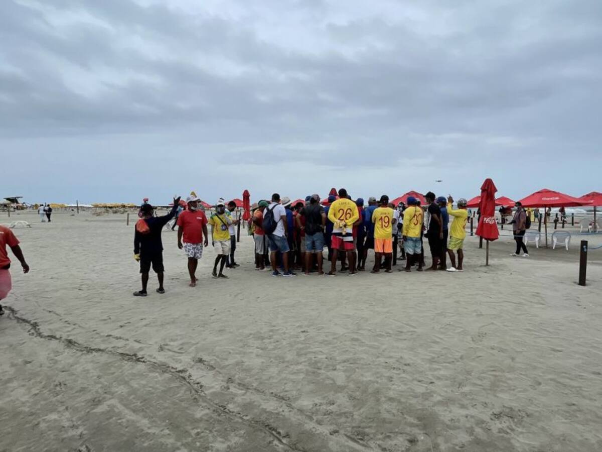 En tres días Salvavidas rescataron a 54 personas en las playas de Cartagena