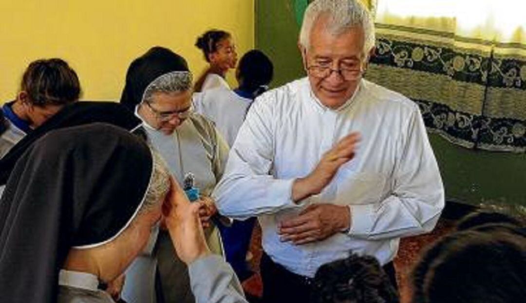 Monseñor Héctor Epalza, obispo emérito de Buenaventura