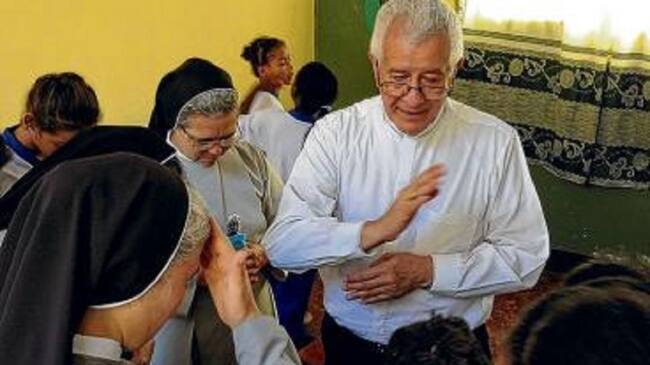 Monseñor Héctor Epalza, obispo emérito de Buenaventura