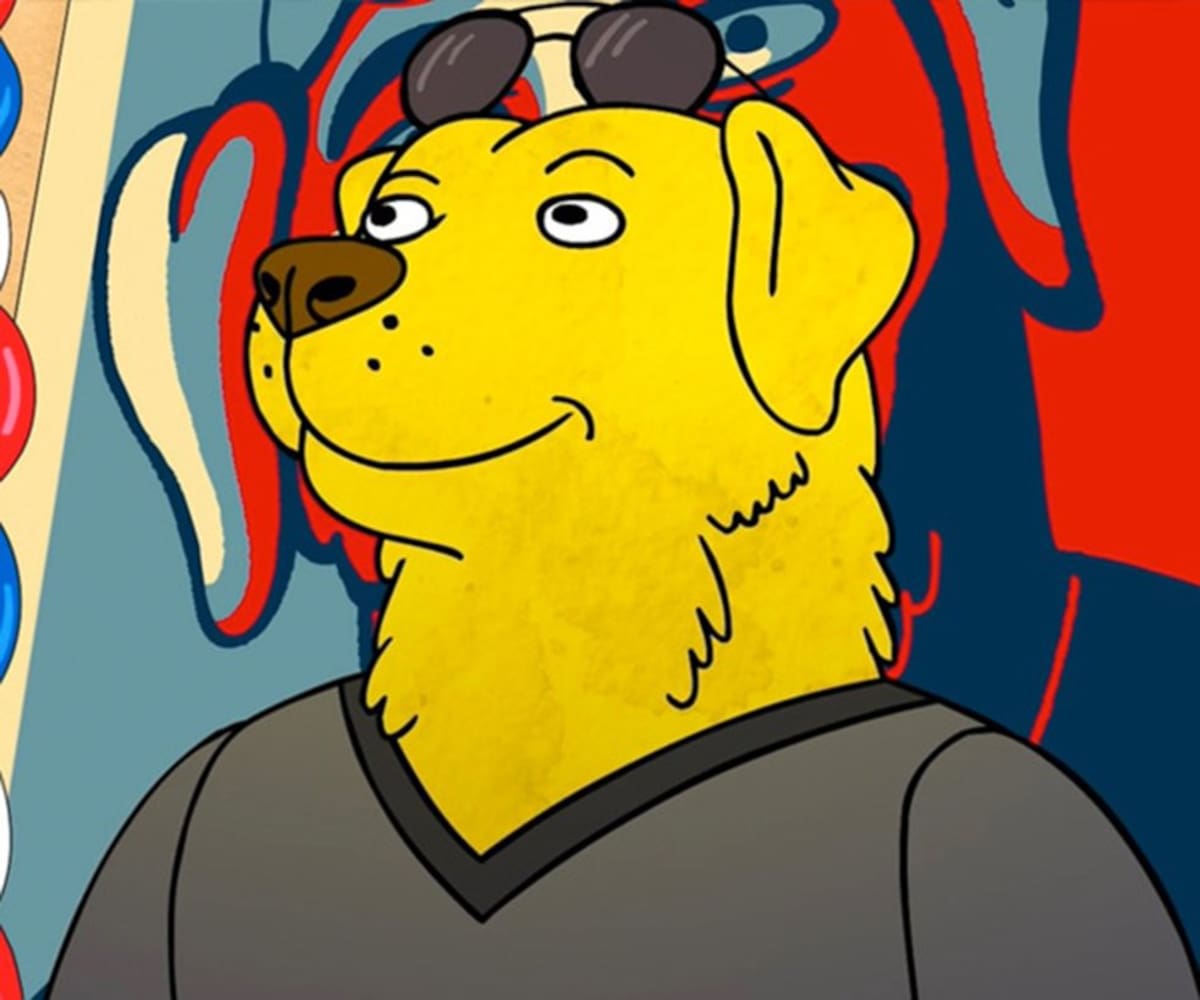 Mr. Peanutbutter, de la serie 'BoJack Horseman'