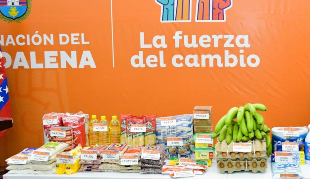 Entrega de mercados integrales para combatir la desnutrición, imagen de referencia