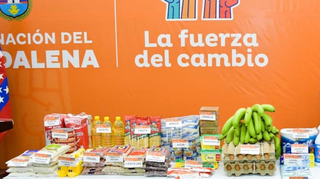 Entrega de mercados integrales para combatir la desnutrición, imagen de referencia