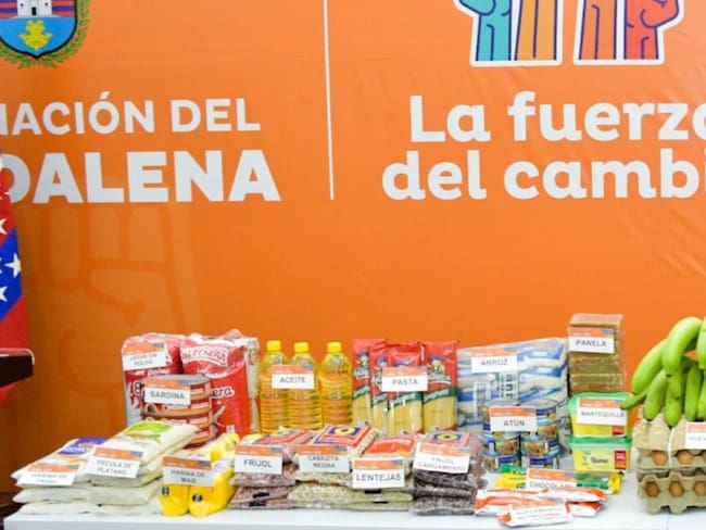 Entrega de mercados integrales para combatir la desnutrición, imagen de referencia