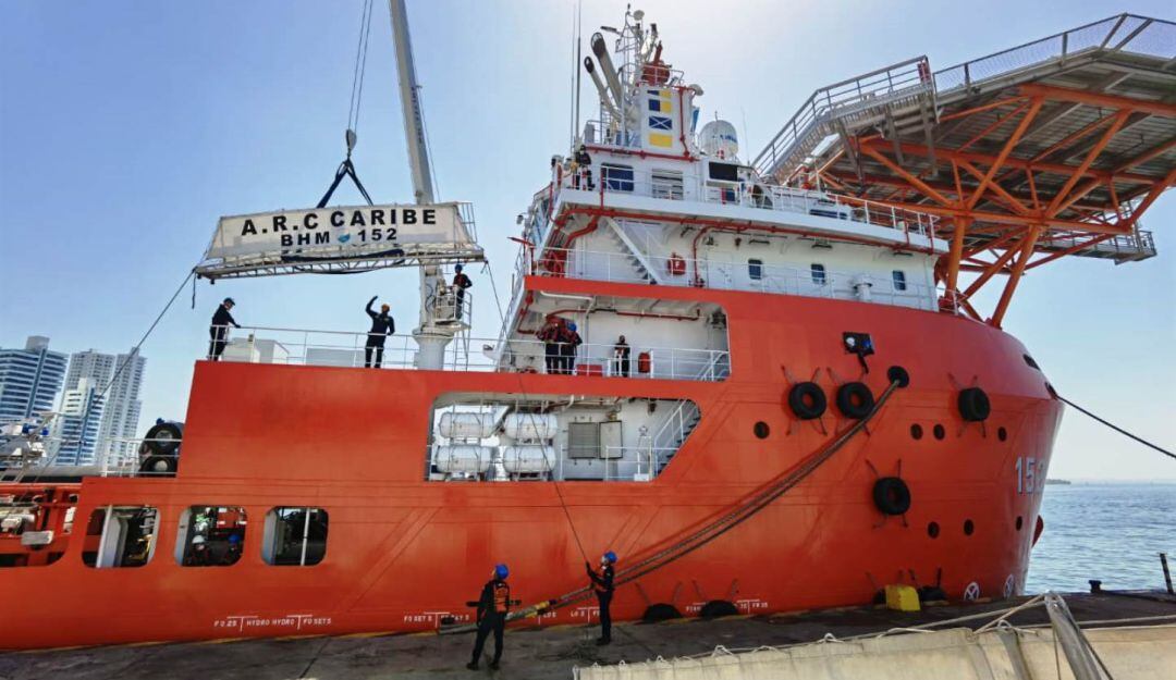 Esta vez transporta 170 toneladas de ayudas humanitarias