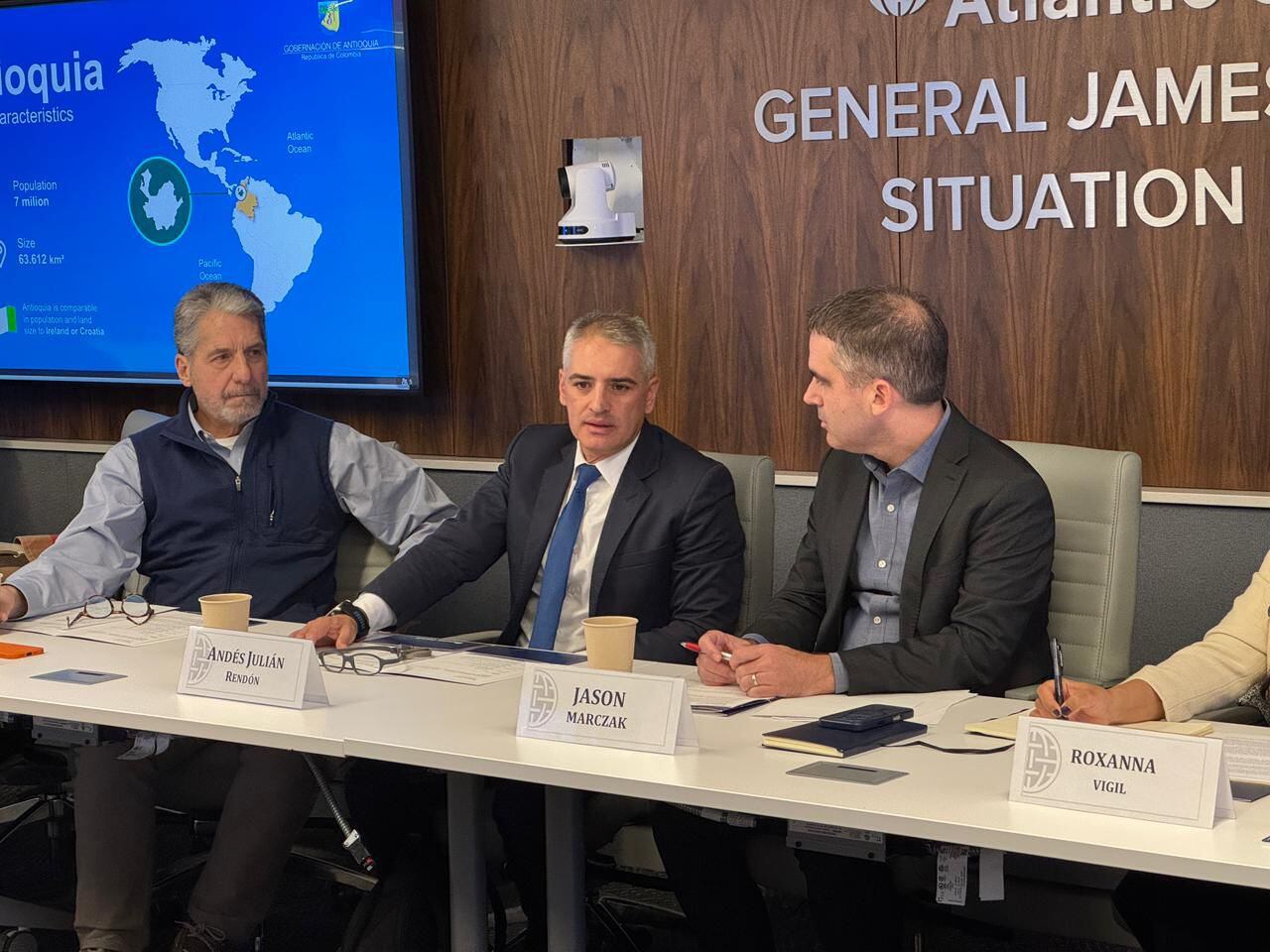 Gobernador Andrés Julián Rendón en Washington DC