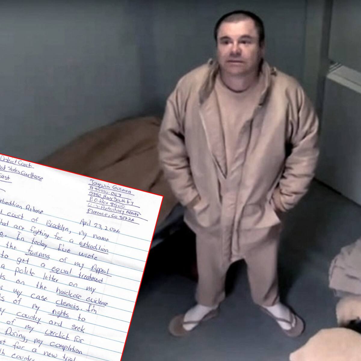 ‘El Chapo’ Guzmán, encarcelado en Estados Unidos, pide ser extraditado a México