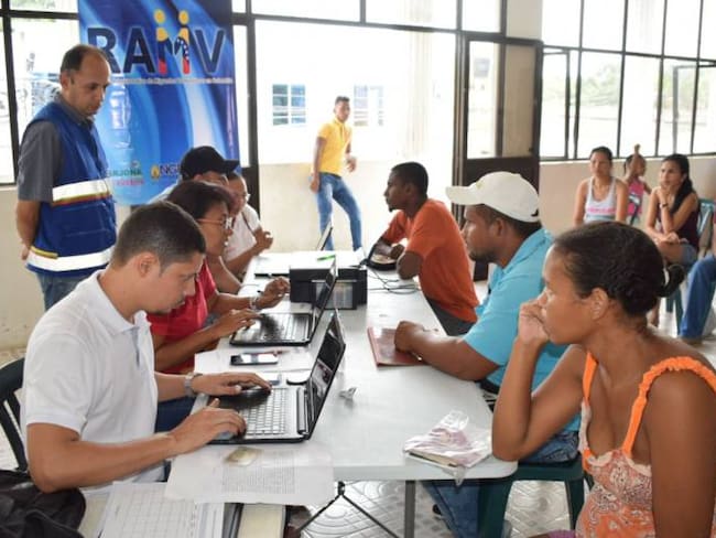 Se inició registro a migrantes venezolanos en Arjona, Bolívar