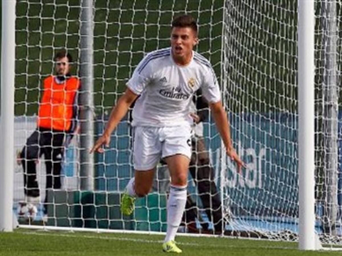 Juanjo Narváez y su póquer con Real Madrid en la Champions juvenil