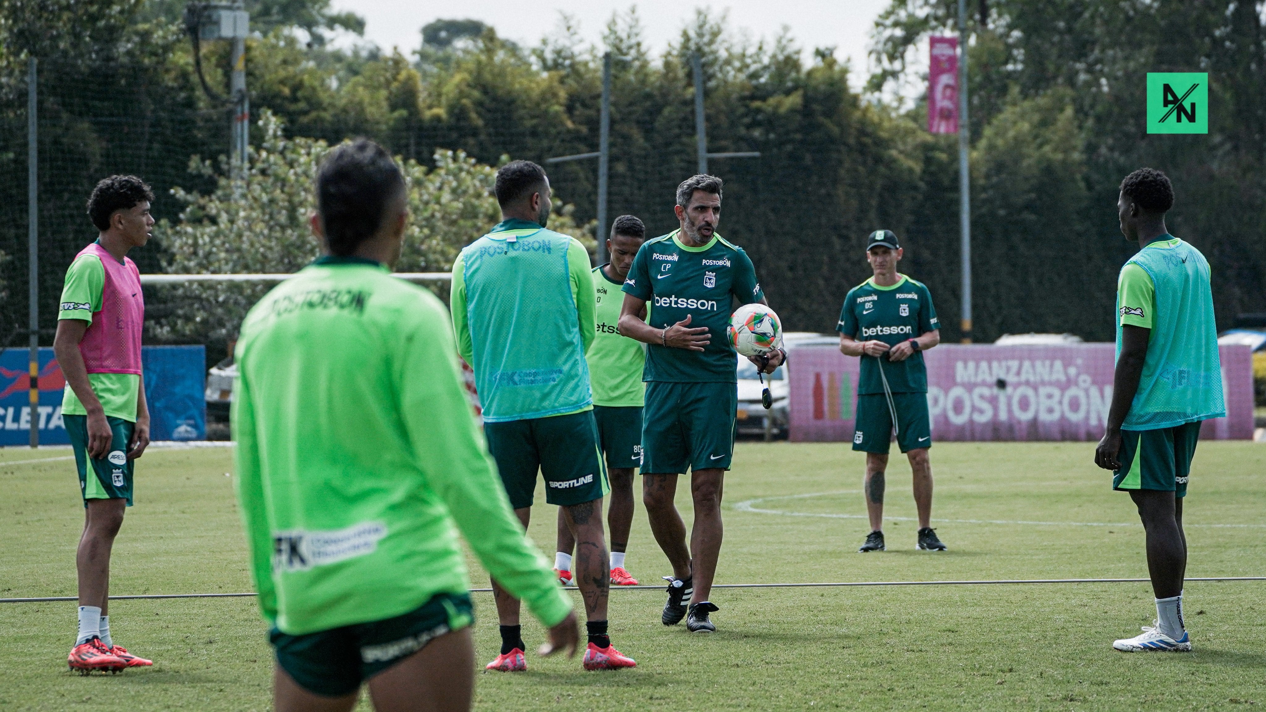 Preparación de Atlético Nacional para la final de Superliga / Cuenta oficial del equipo en X.
