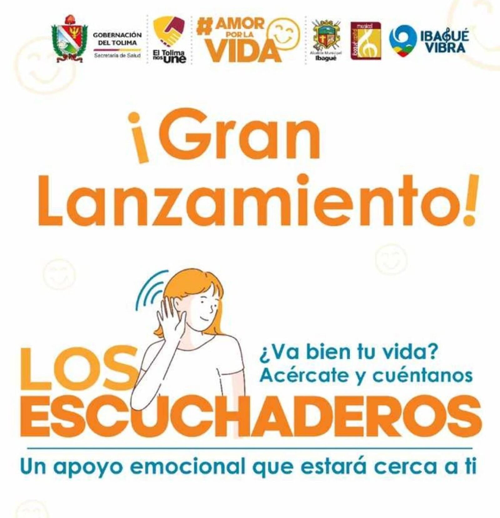 'Los Escuchaderos' buscan analizar problemas de salud mental en el Tolima