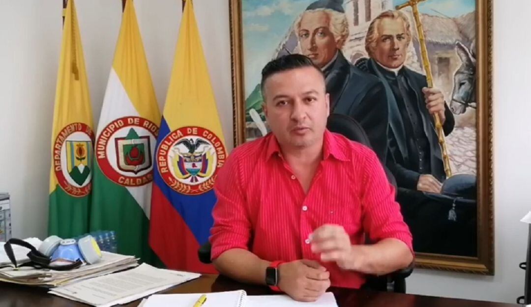 Marlon Alexánder Tamayo, alcalde de Riosucio, Caldas