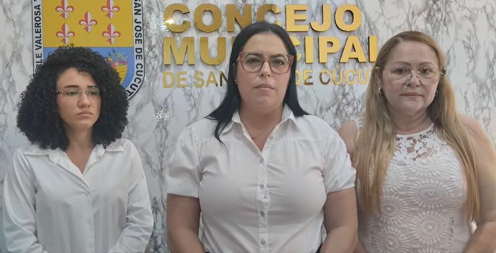 Mujeres en el Concejo de Cúcuta / Foto: Redes sociales