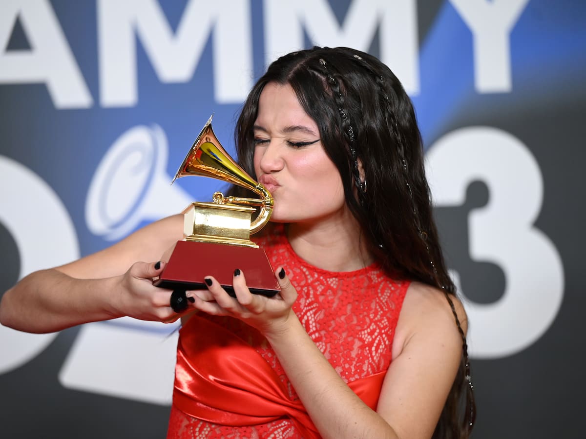 “Lo soñé desde pequeña”: Joaquina, ganadora de Latin Grammy 2023 a Mejor Nuevo Artista