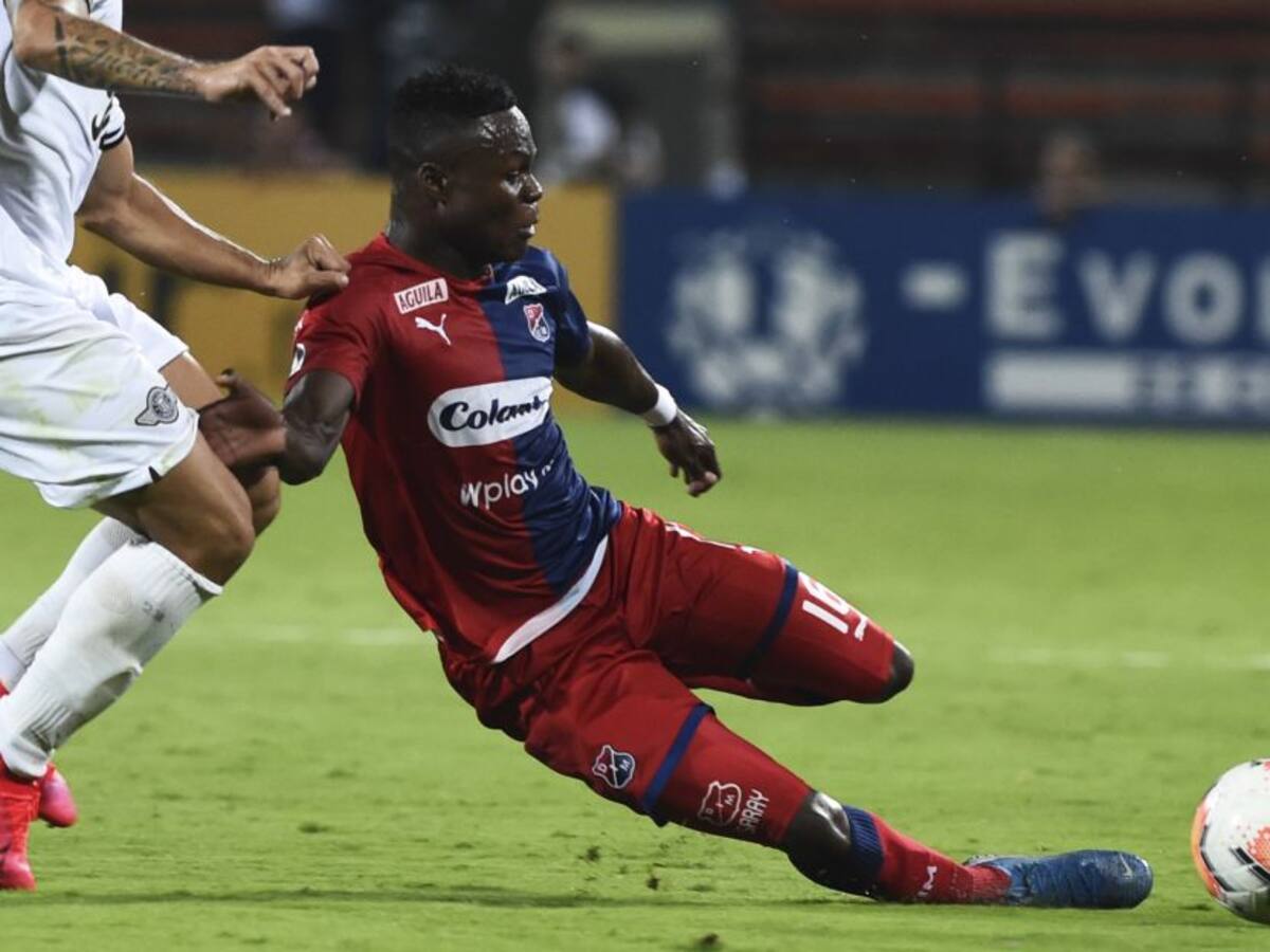 La terrible lesión de Yulián Gómez en el partido entre DIM Vs Millonarios