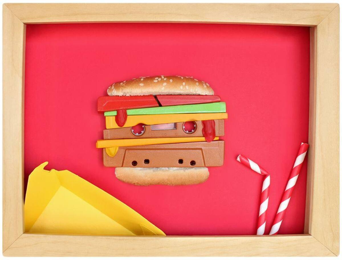 Benoit Jammes hace una propuesta artística con materiales reciclables.