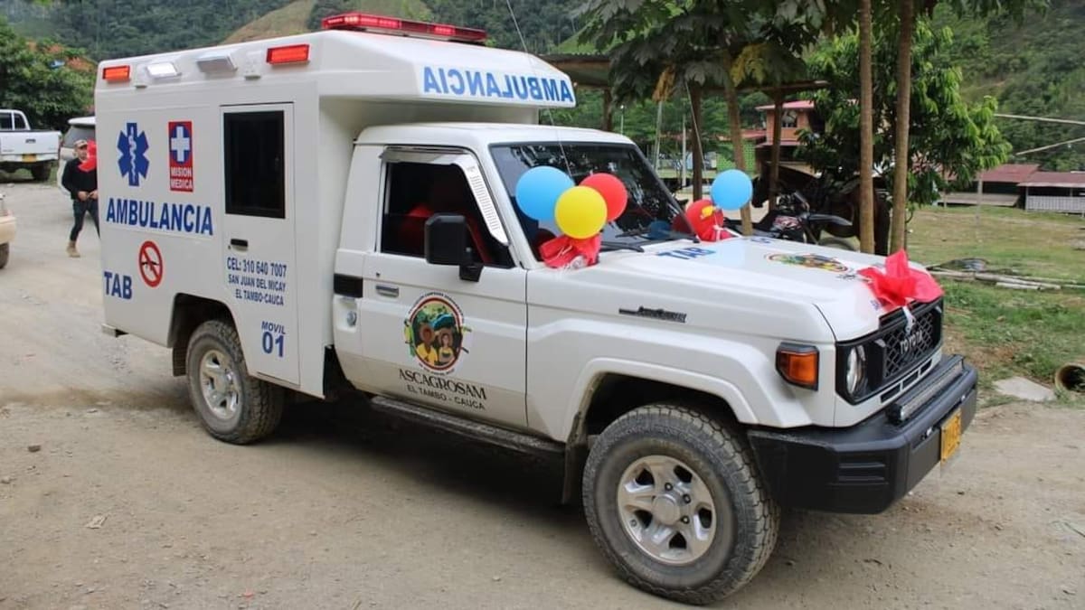 Fuerzas Militares: “Alias ‘Kevin’ compró la ambulancia y adecuó puesto de salud” en Cauca